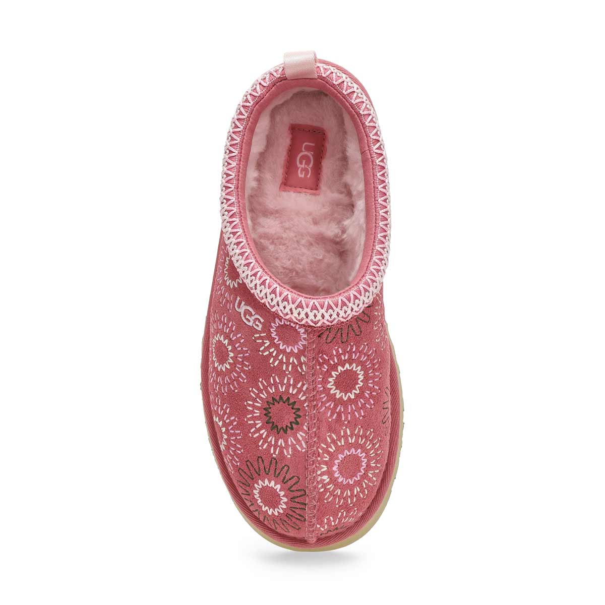 Girls'  Tazz Sun Stitch Platform Slipper - Horizon Pink