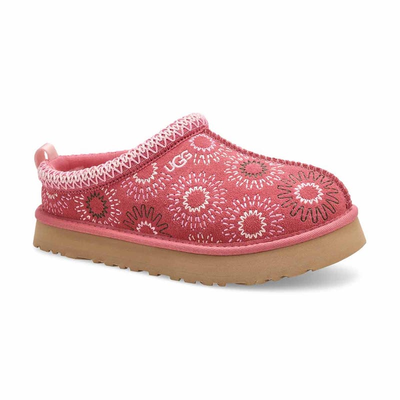 Pantoufle à plateforme TAZZ SUN STITCH, rose horizon, filles