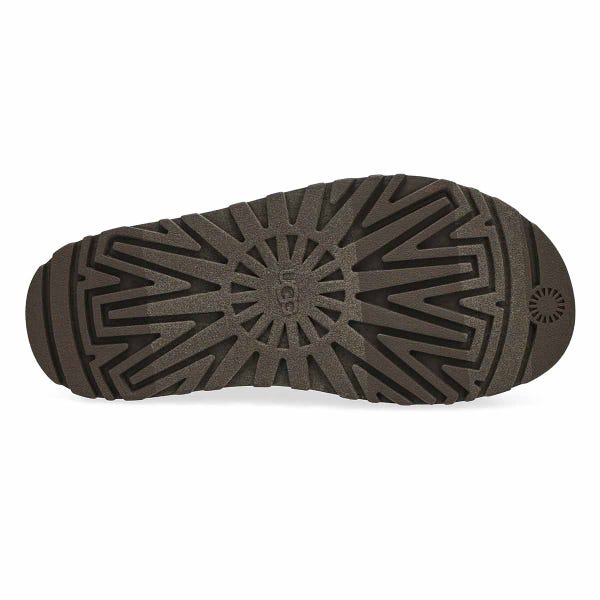 Women's  Golden Glow Embossed Platform Sandal - Dense Smoke