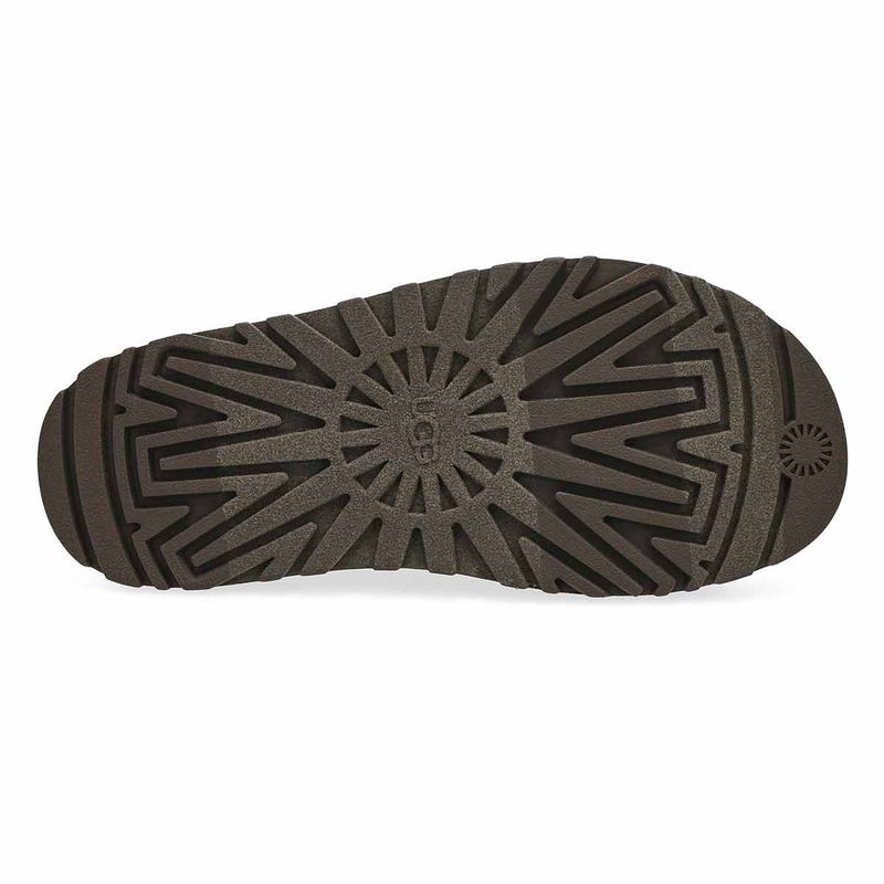 Women's  Golden Glow Embossed Platform Sandal - Dense Smoke