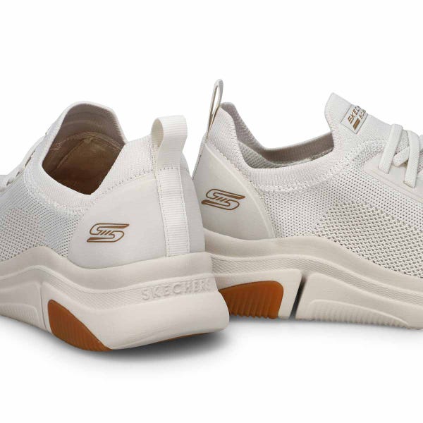 Women's Bobs Sparrow Flex Instant Clout Slip On Wide Sneaker - Off White