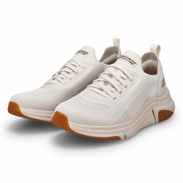 Women's Bobs Sparrow Flex Instant Clout Slip On Wide Sneaker - Off White