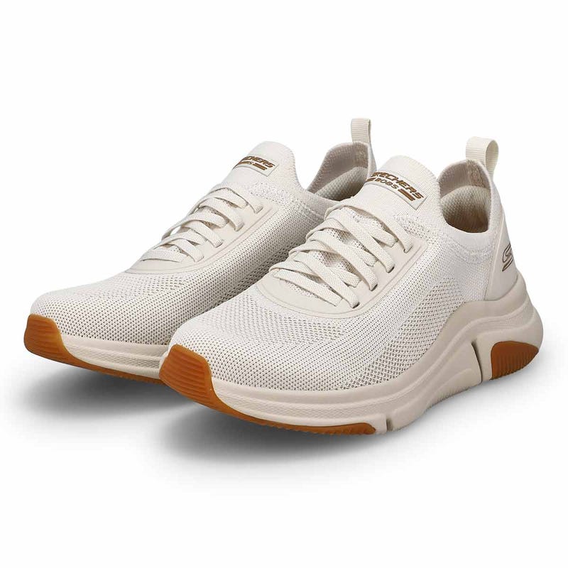 Women's Bobs Sparrow Flex Instant Clout Slip On Wide Sneaker - Off White