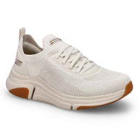 Women's Bobs Sparrow Flex Instant Clout Slip On Wide Sneaker - Off White