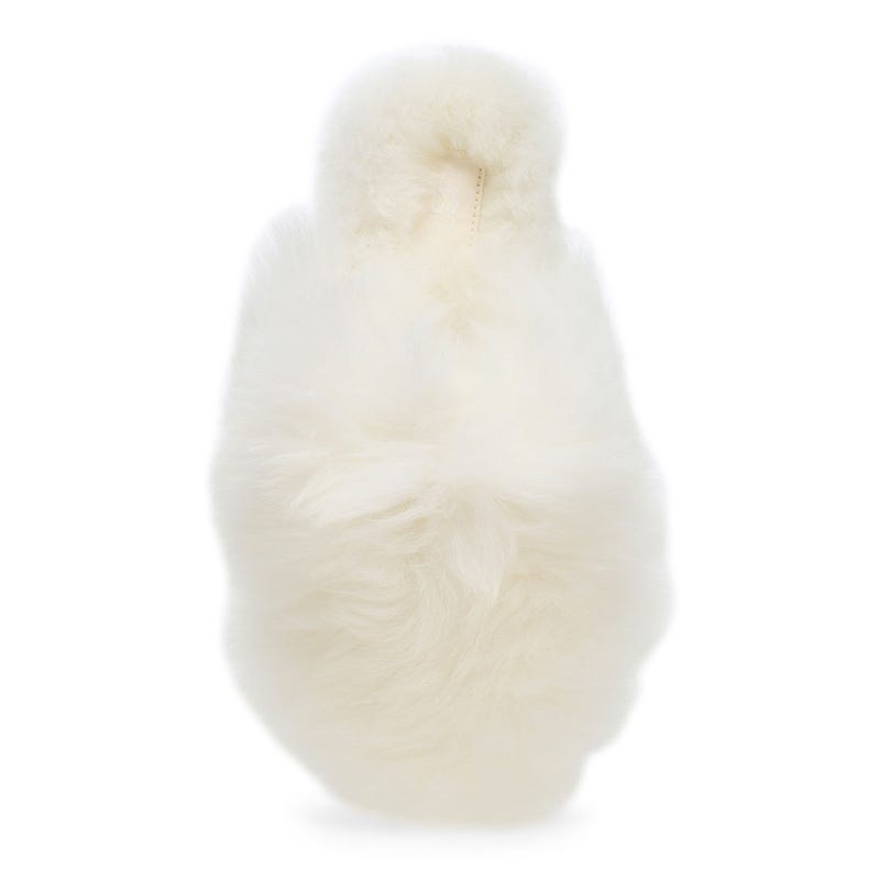 Women's  Scuffette Chalet Sheepskin Slipper - White