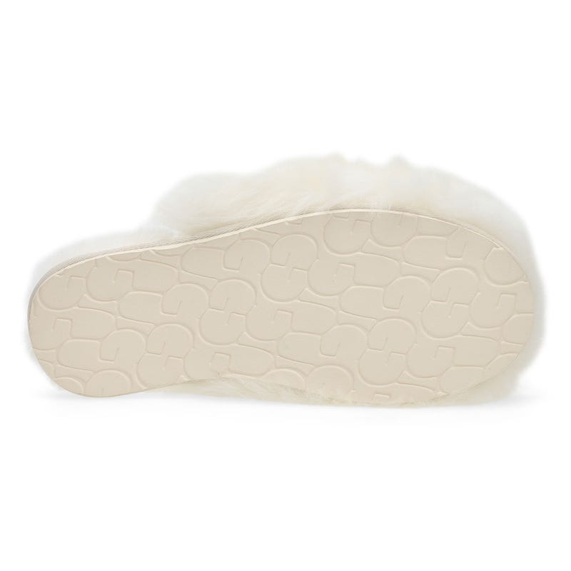 Women's  Scuffette Chalet Sheepskin Slipper - White