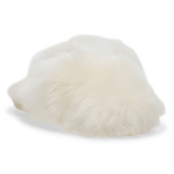 Women's  Scuffette Chalet Sheepskin Slipper - White