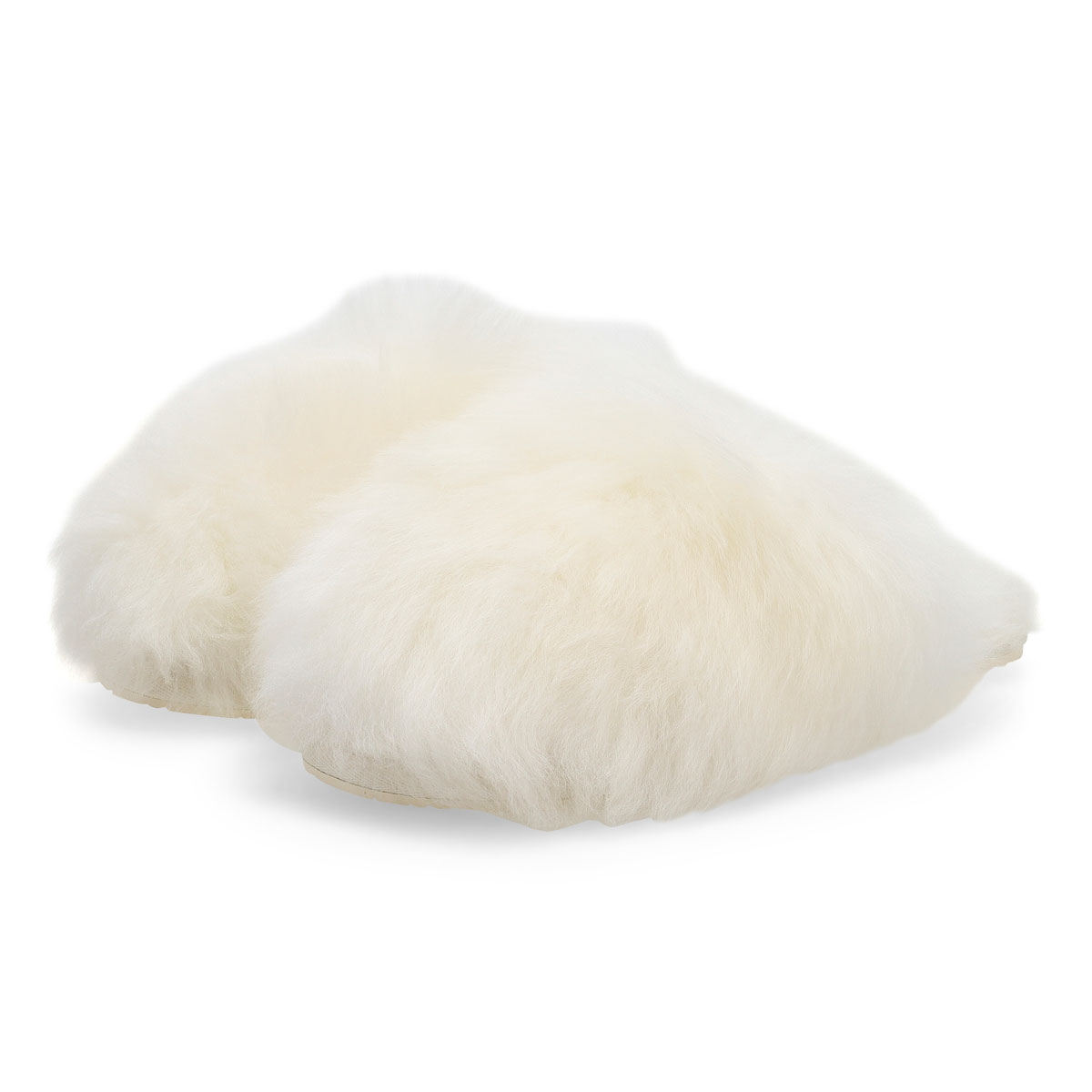 Pantoufle en peau de mouton SCUFFETTE CHALET, blanc, femmes