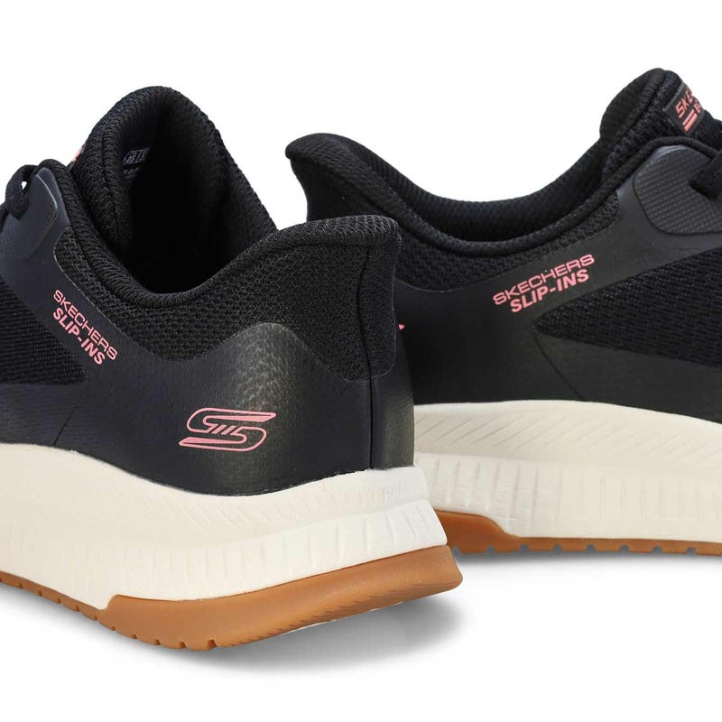 Women's  Bobs Squad 4 Slip-Ins Sneaker - Black