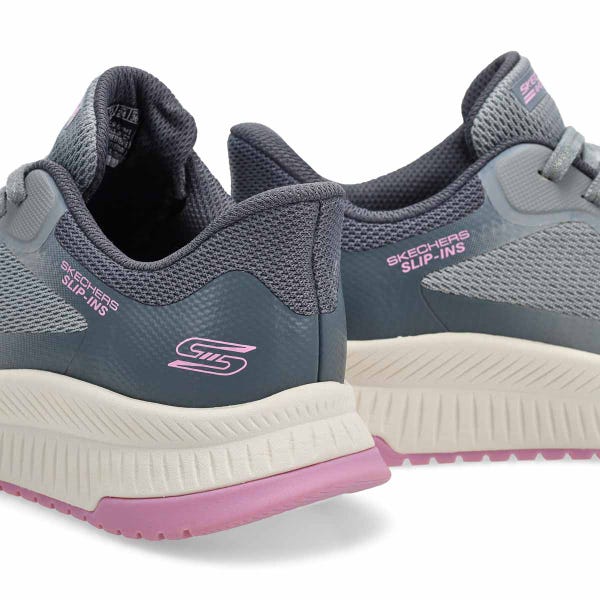 Baskets à enfiler BOBS SQUAD 4 SLIP-INS, gris/multi, femmes