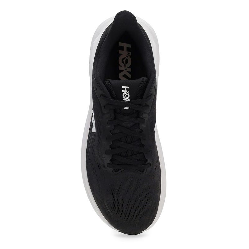 Espadrilles de performance Clifton 11 pour hommes - Noir/Blanc