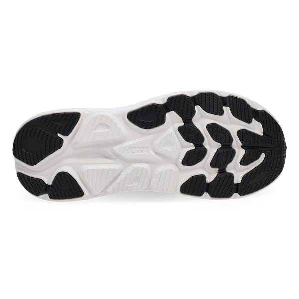 Espadrilles de performance Clifton 11 pour hommes - Noir/Blanc