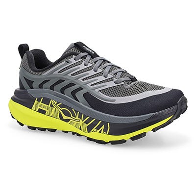 Espadrille de performance Stinson 8 pour homme - Noir/Citron Hoka