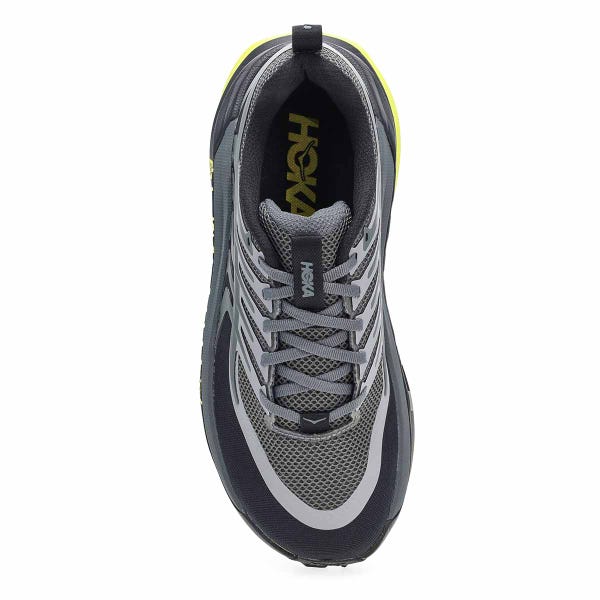 Espadrille de performance Stinson 8 pour homme - Noir/Citron Hoka