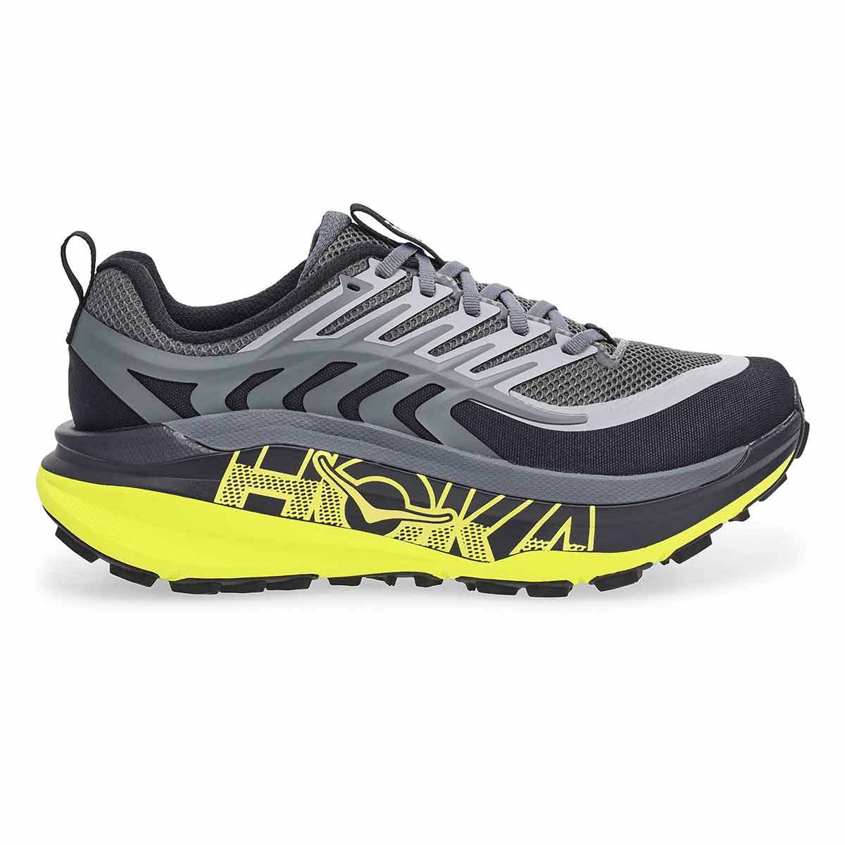 Men's Stinson 8 Performance Sneaker - Black/Hoka C