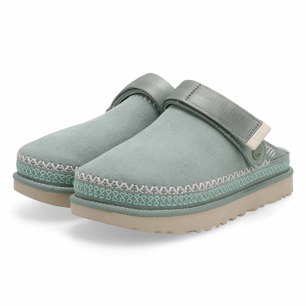 Women's Goldenstar Meadow Accent Casual Clog - Artichoke