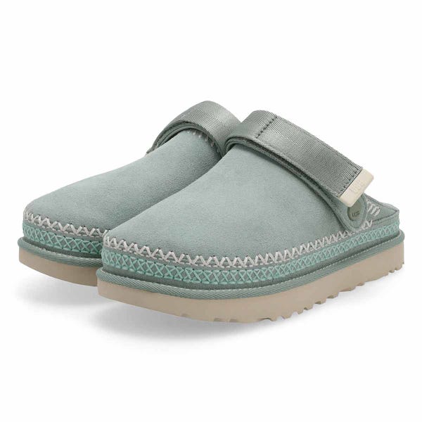 Women's Goldenstar Meadow Accent Casual Clog - Artichoke