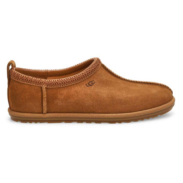 Pantoufle en peau de mouton pour femmes en Chestnut.