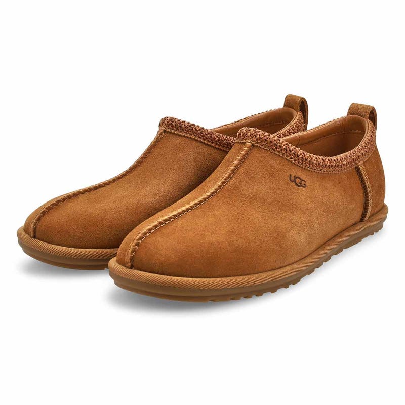 Pantoufle en peau de mouton pour femmes en Chestnut.