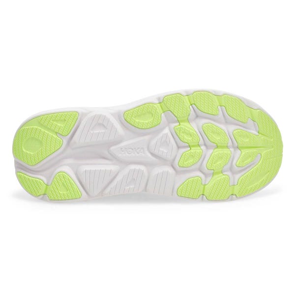 Espadrille de performance Clifton 11 large pour femmes - Éclat de mandarine/Blanc