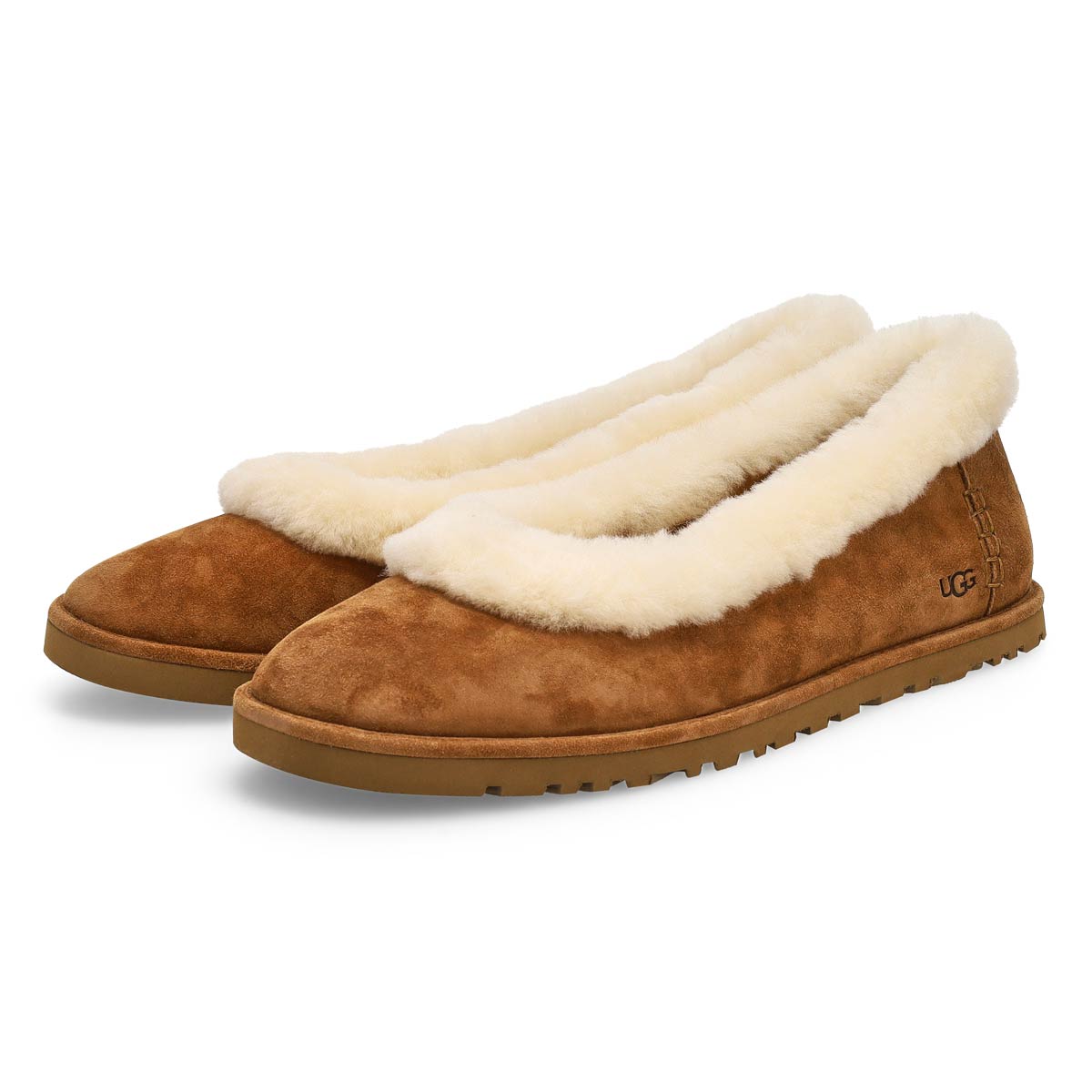 Ballerine ZORA, châtaigne, femmes