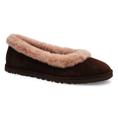 Ballerine pour femme Zora - Cacao Poussiéreux