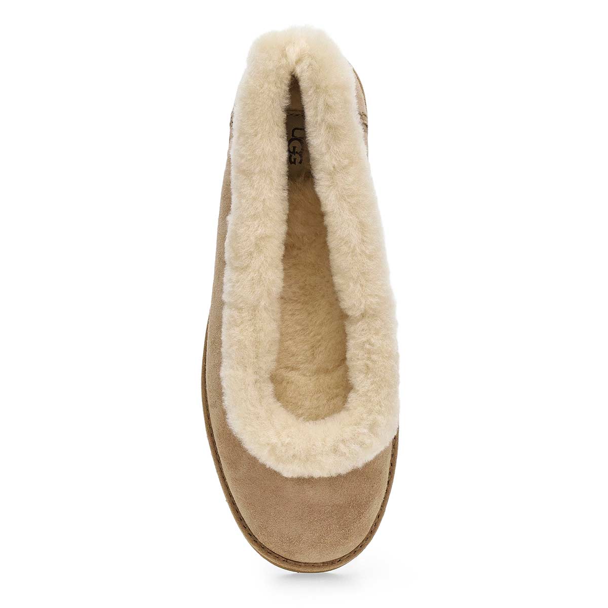 UGG Women's Zora Ballet Flat - Sand | SoftMoc.com