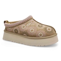 Women's Tazz Sun Stitch Platform Slipper - Mustard Seed