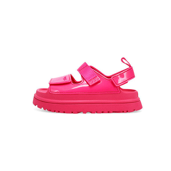 UGG Girls' GoldenGlow Glossy Sparkles Platfor | SoftMoc.com