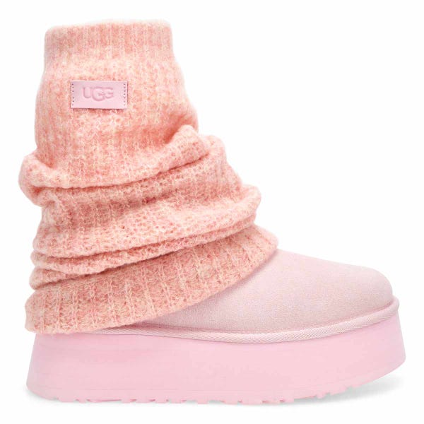 Women's Classic Mini Dipper Legwarmer Boot - Ribbon Candy