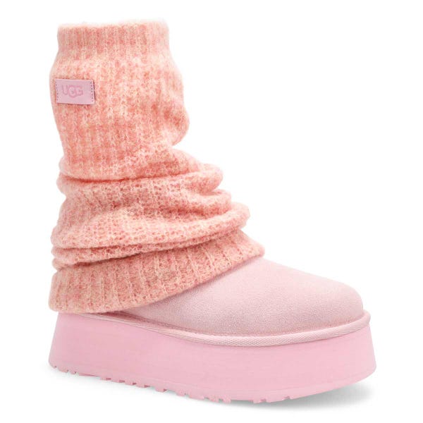 Women's Classic Mini Dipper Legwarmer Boot - Ribbon Candy