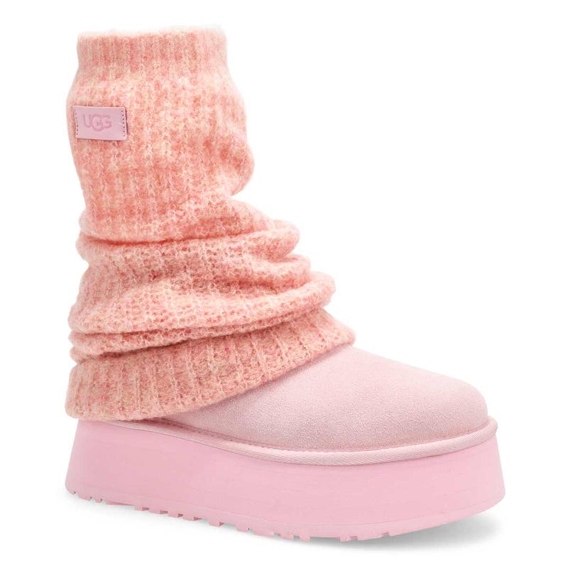 Women's Classic Mini Dipper Legwarmer Boot - Ribbon Candy