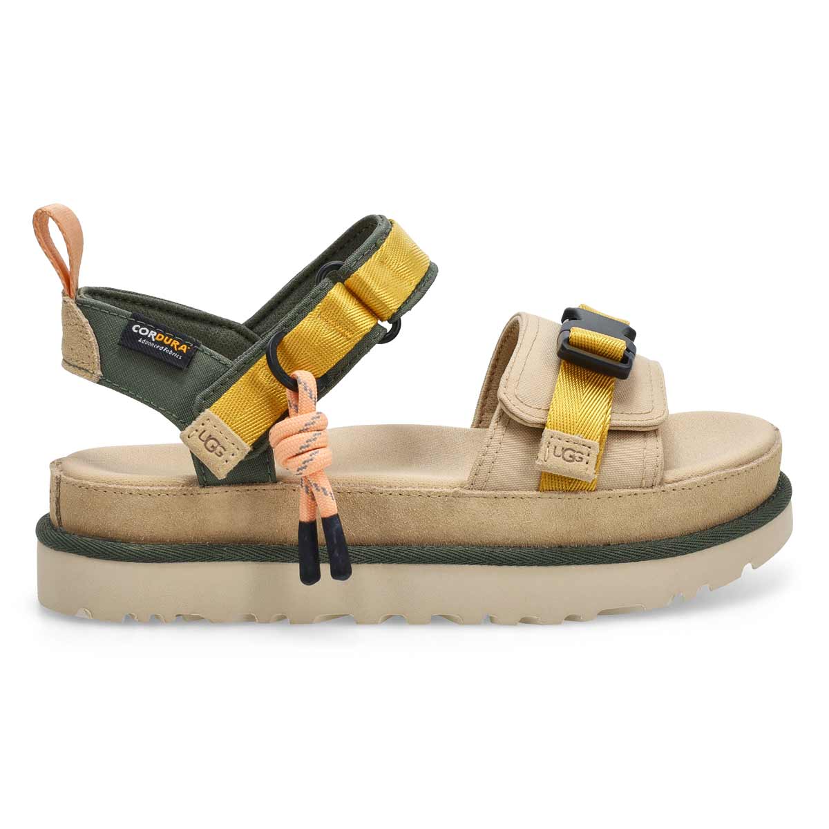 Sandale plateforme GOLDEN STAR WILDWOOD, chteau