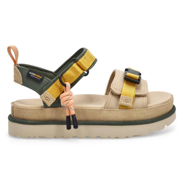 Sandale à plateforme GOLDEN STAR WILDWOOD, château de sable, femmes