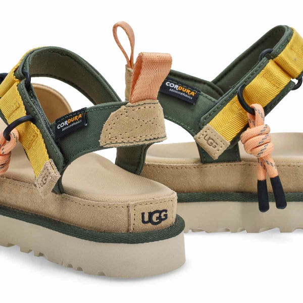 Sandale à plateforme GOLDEN STAR WILDWOOD, château de sable, femmes