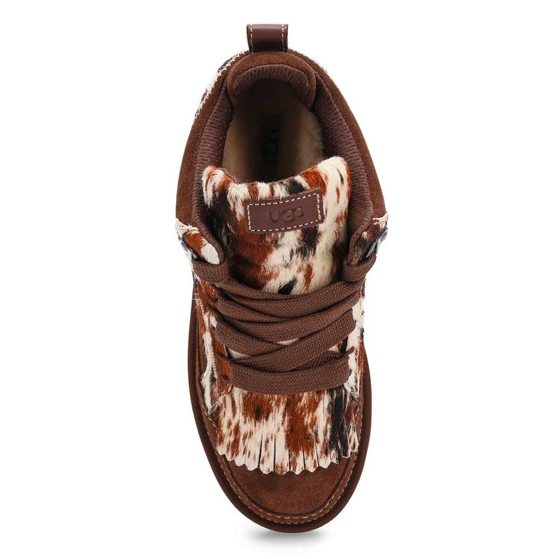 Espadrille à lacets Lowmel Western pour femmes - Cèdre brûlé