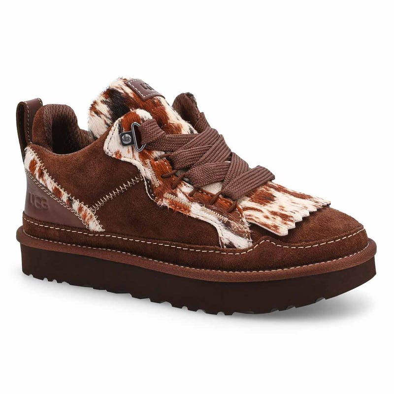 Espadrille à lacets Lowmel Western pour femmes - Cèdre brûlé
