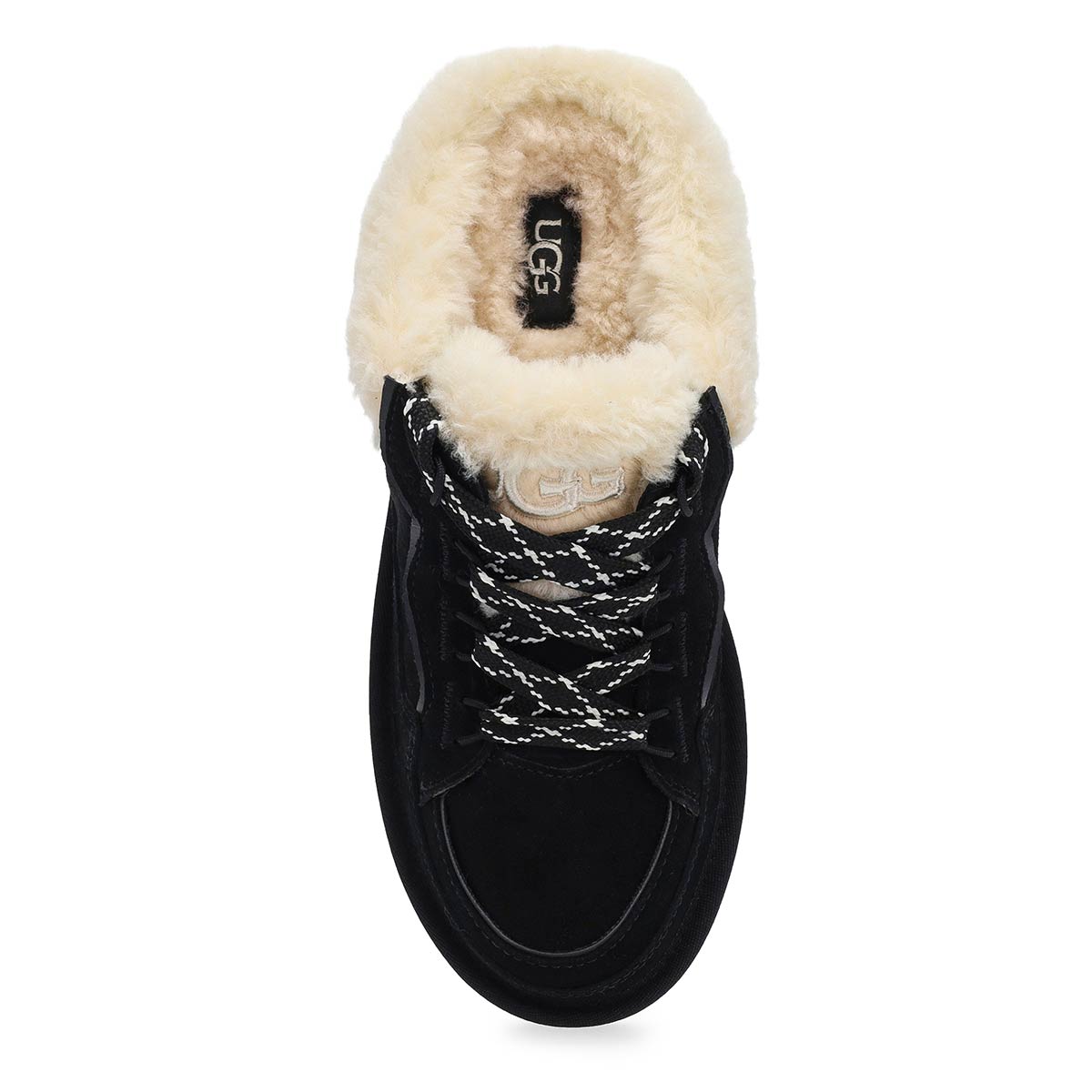Lds Lowmel Mule open back sneaker - Black