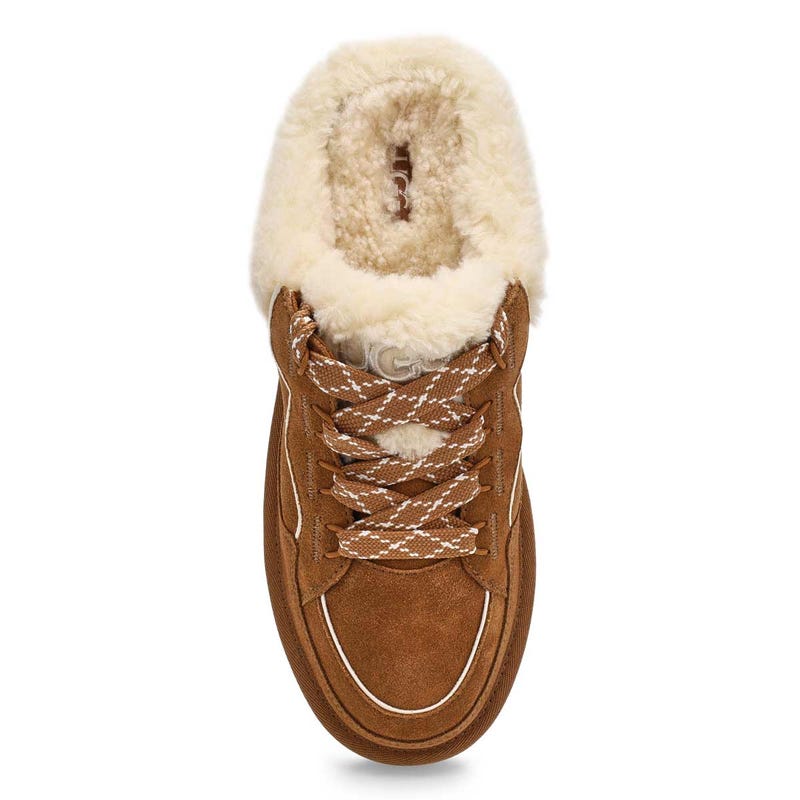 Espadrille sabot Lowmel Mule pour femme - Châtaigne