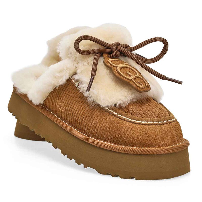 Women's Disquette Heritage Sheepskin Slipper - Chestnut