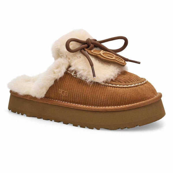 Women's Disquette Heritage Sheepskin Slipper - Chestnut