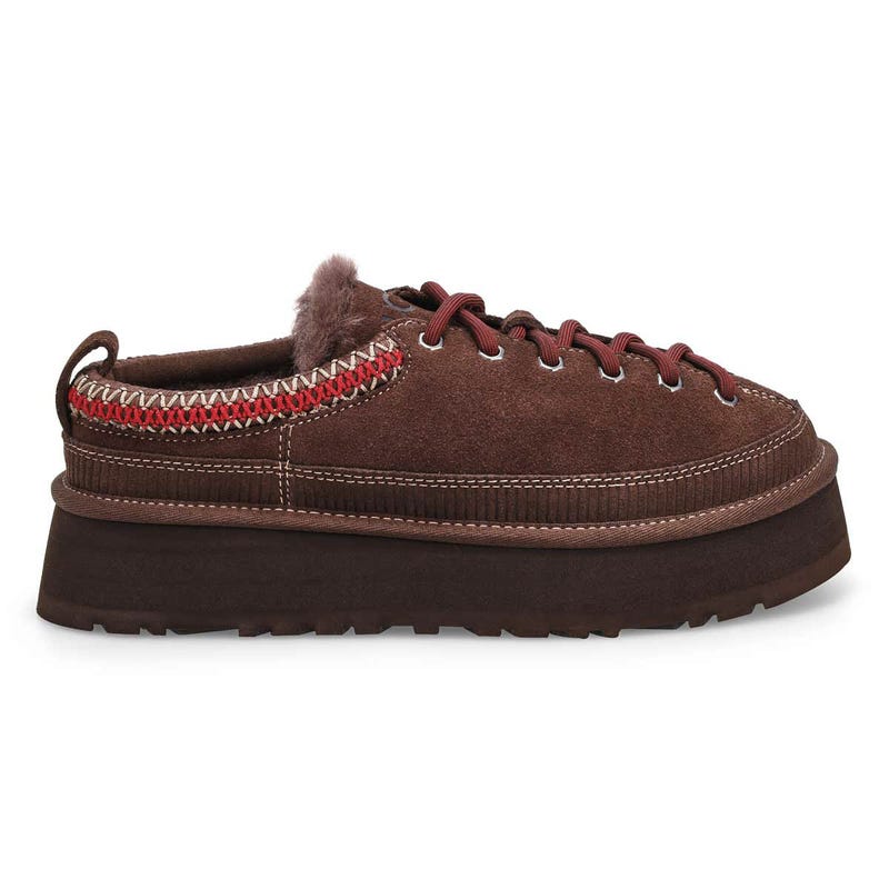 Pantoufle lacée Heritage pour femme - Cèdre brûlé