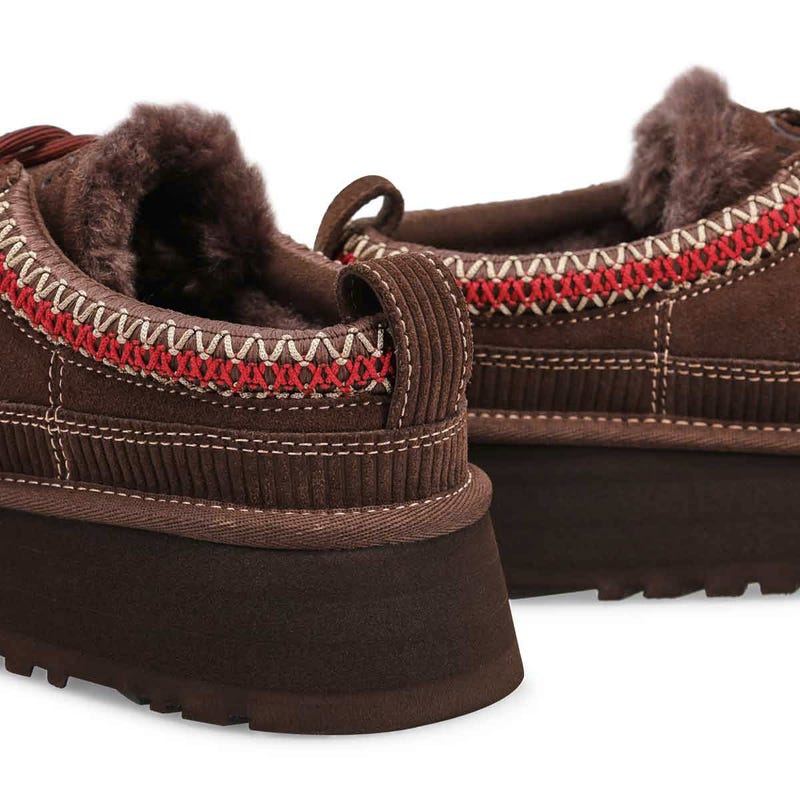 Pantoufle lacée Heritage pour femme - Cèdre brûlé