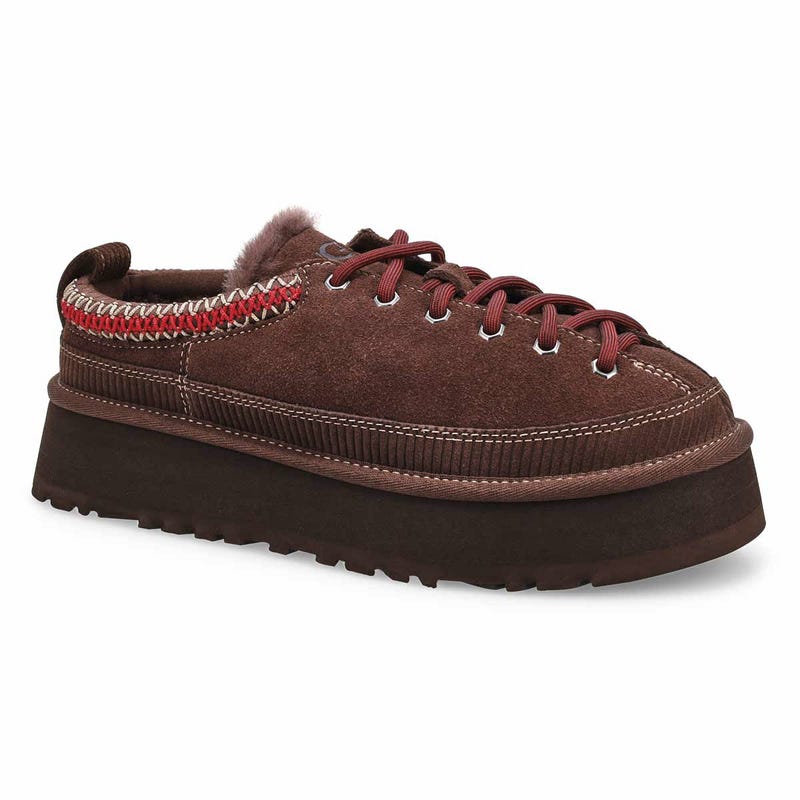 Pantoufle lacée Heritage pour femme - Cèdre brûlé