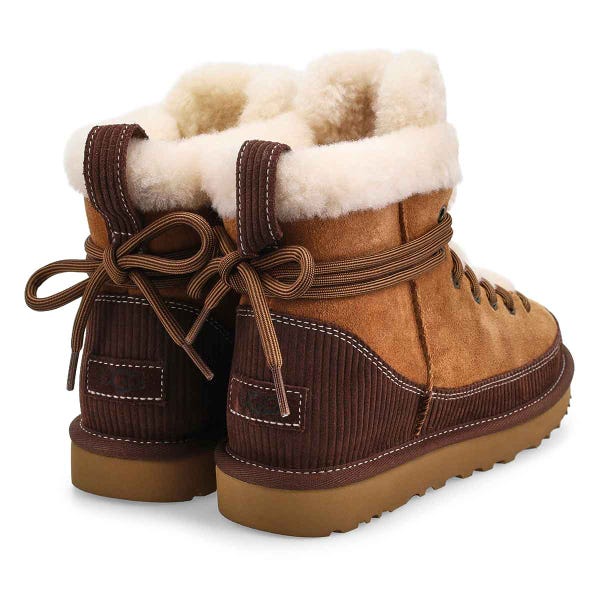 Women's Classic Heritage Lace-Up Casual Boot - Chestnut