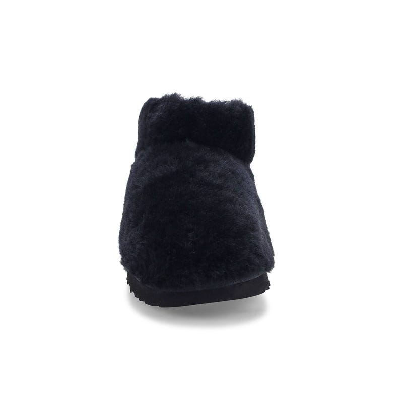 Women's  Classic Ultra Mini Fluffed Boot - Black
