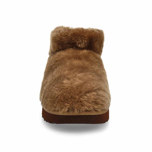 Women's Classic Ultra Mini Fluffed Boot - Light Bronze