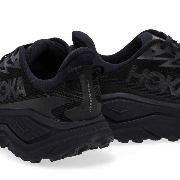 Baskets de performance à lacets CHALLENGER 8 GTX, noir/noir carbone, hommes - LARGE