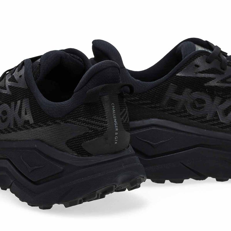 Baskets de performance à lacets CHALLENGER 8 GTX, noir/noir carbone, hommes - LARGE