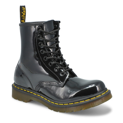 Lds 1460 8-Eye Smooth Boot - Black Patent
